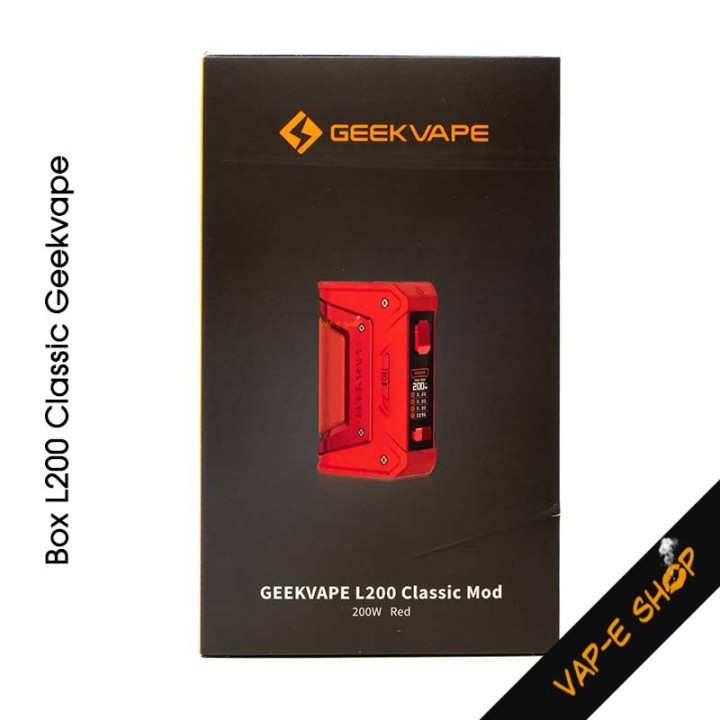 Box L200 Classic Geekvape - Mod électronique 200W