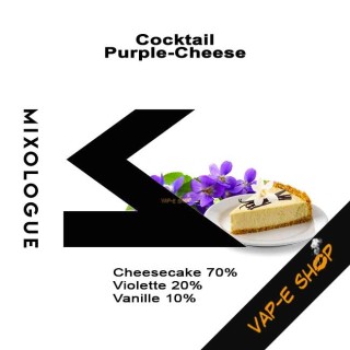 Cocktail Purple Cheese - E liquide Le Mixologue