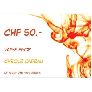 BON CADEAU CHF 50.-