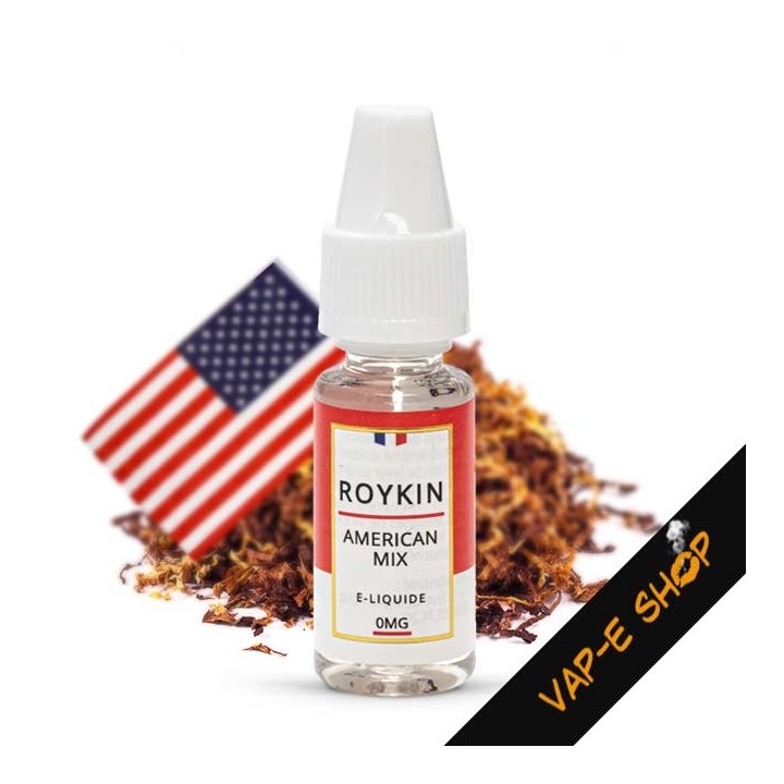 E-liquide Roykin American Mix saveur tabac