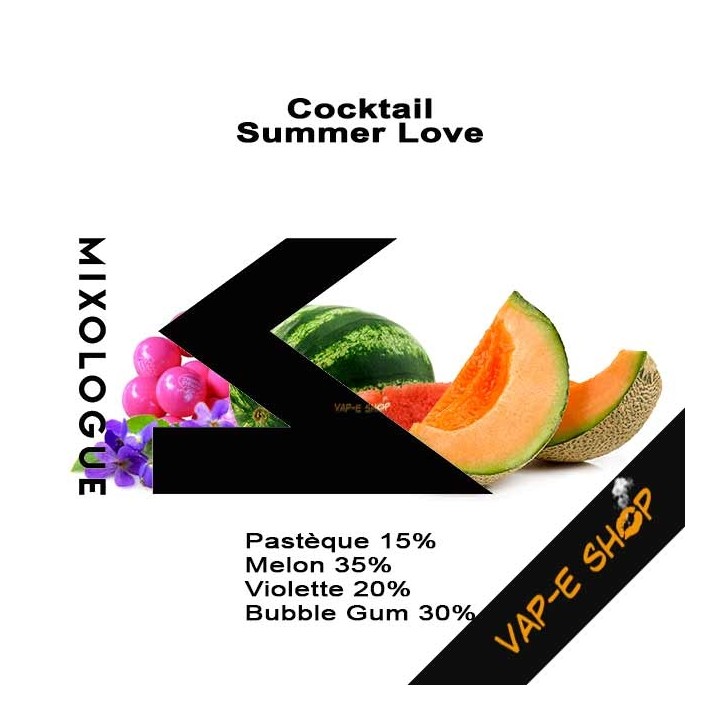 E-liquide Summer Love. Cocktail Mixologue