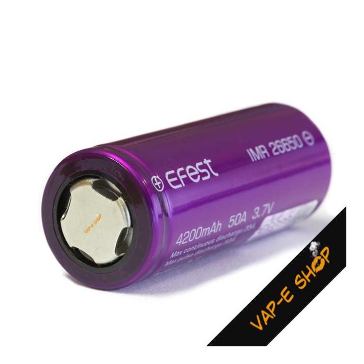 Accu Efest 26650 4200mAh