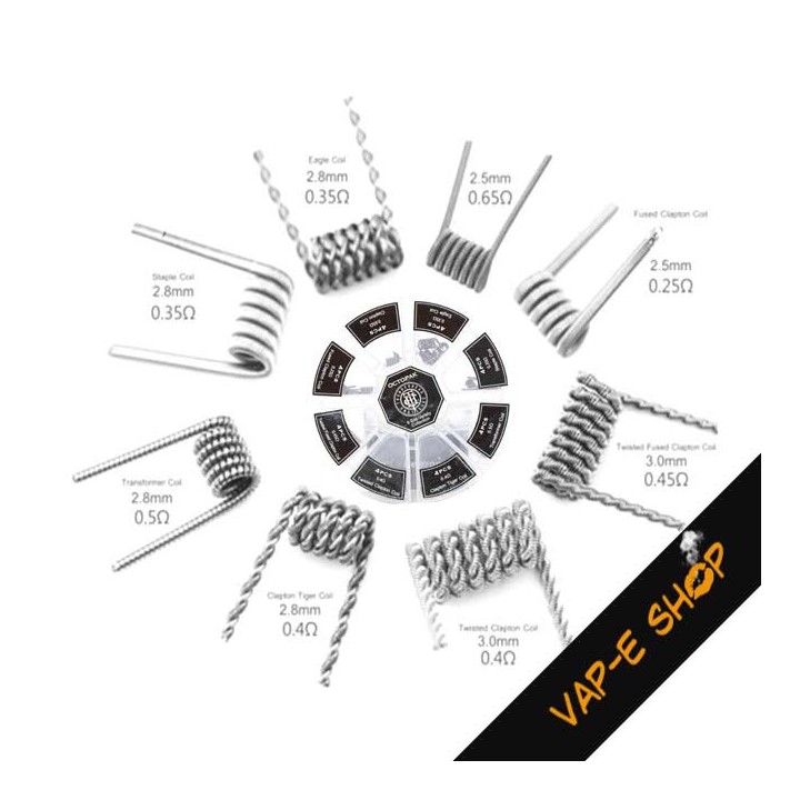 Boite 32 Coils Octopak ThunderHead Creations