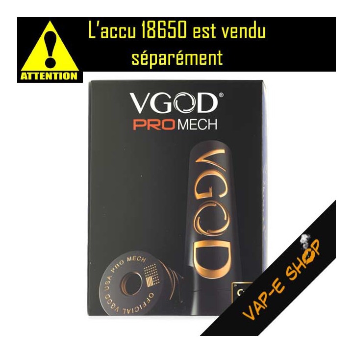 Pack Pro Mech Mod Meca VGOD