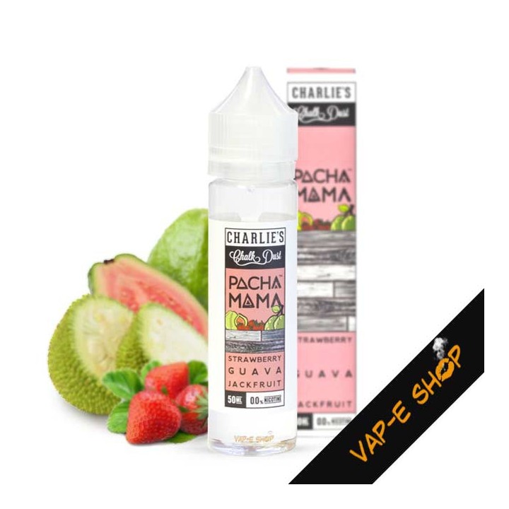 E liquide fraise, goyavea, Jackfruit 50ml - Pachamama