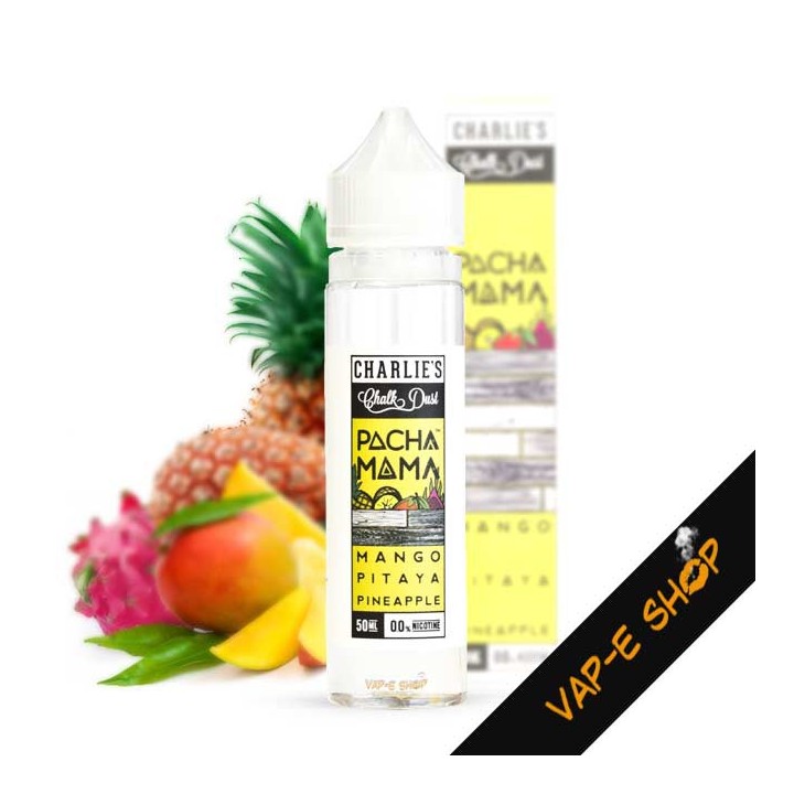 E liquide Pachamama Mango Pitaya Pineapple 50ml