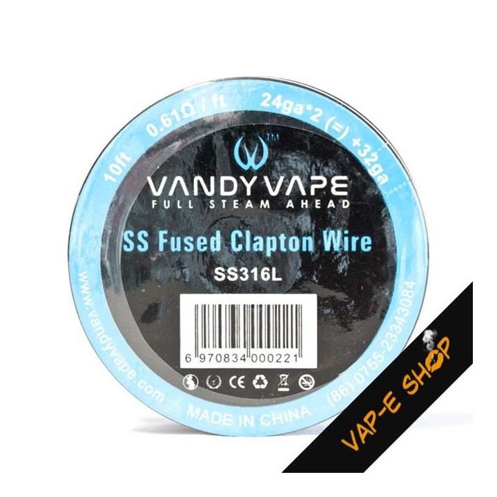 Fil résistif SS316L - Vandy Vape