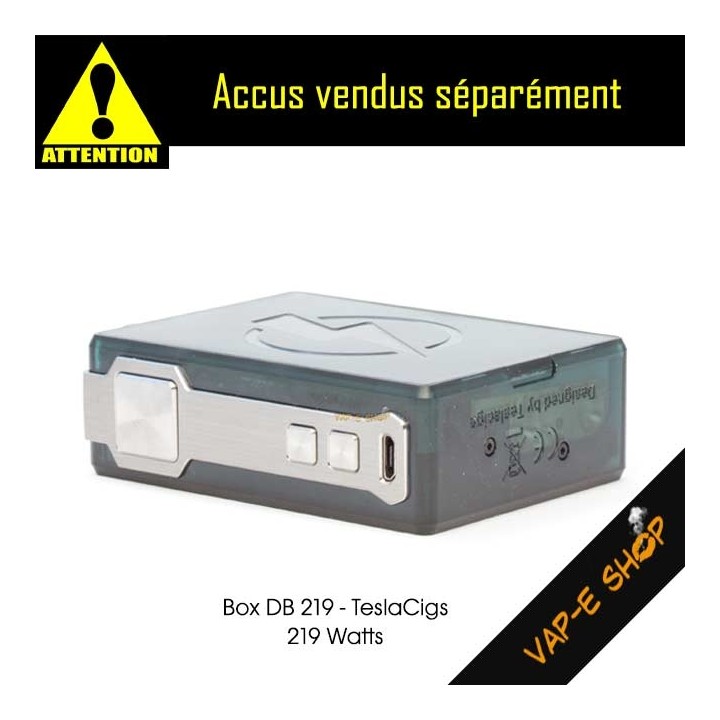 Conection rechargement USB DB 219 TeslaCigs