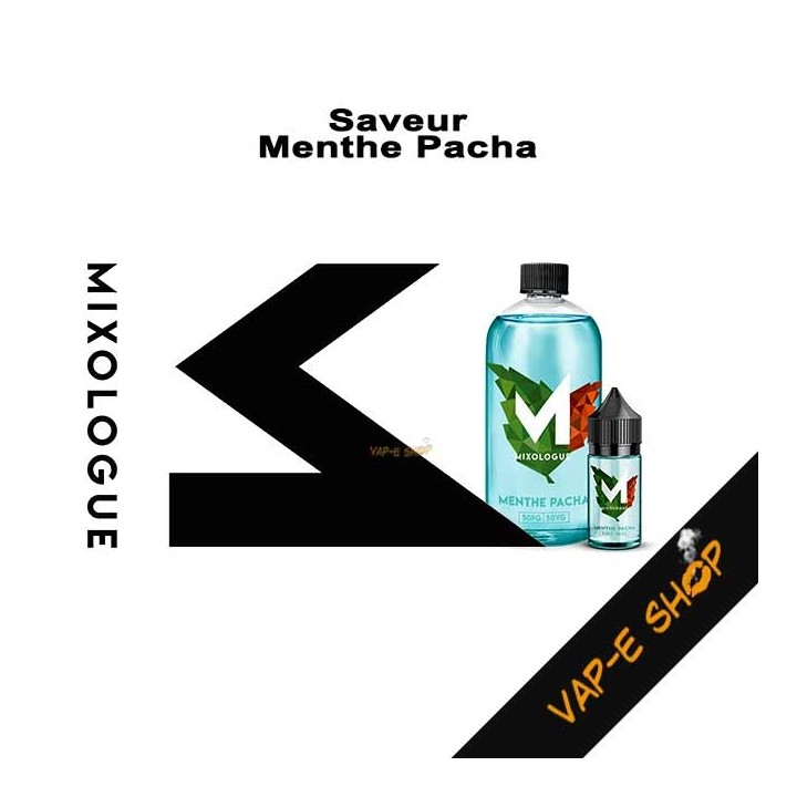 Menthe Pacha, E-liquide frais Le Mixologue