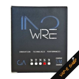 Fil résistif creux 26GA Inowire en Inox 304 L