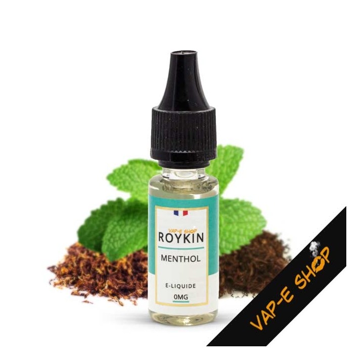 E liquide Menthol Roykin - Recharge 10ml