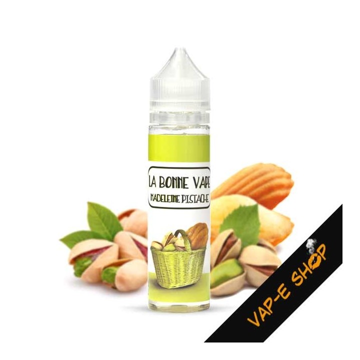 Madeleine Pistache, E liquide La Bonne Vape - 50ml