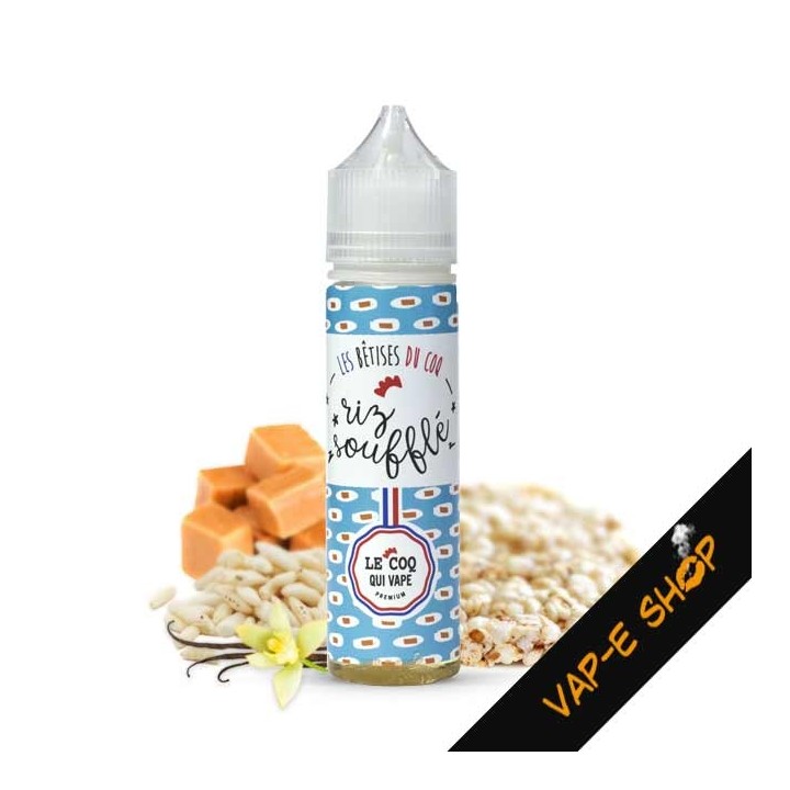 E liquide Riz Soufflé, Le Coq Qui Vape - 50ml