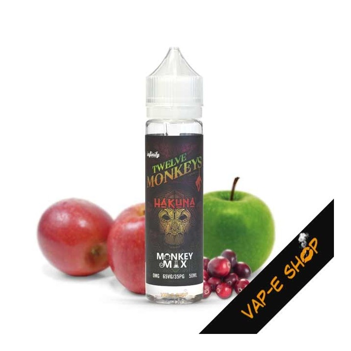 E liquide Hakuna Twelve Monkeys Vapor - 50ml