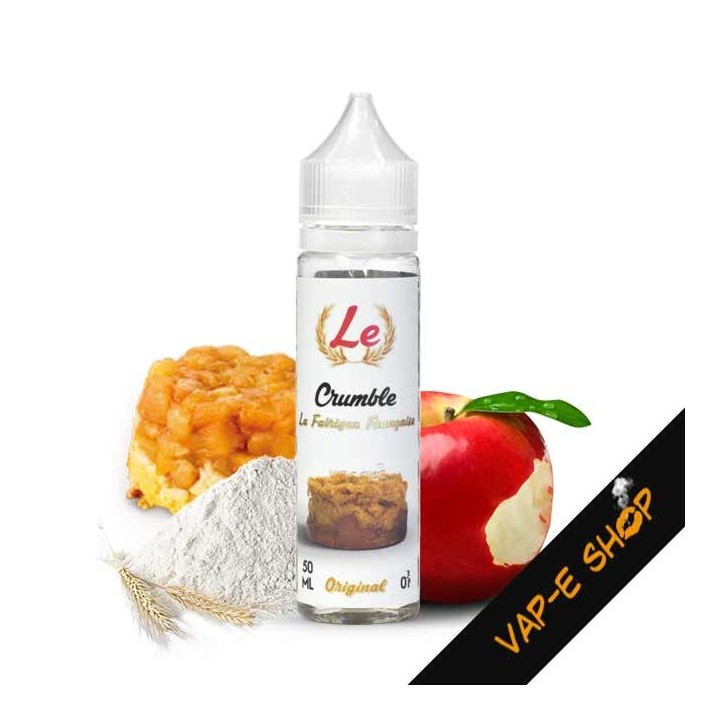 E liquide Le Crumble, La Fabrique Française - 50ml