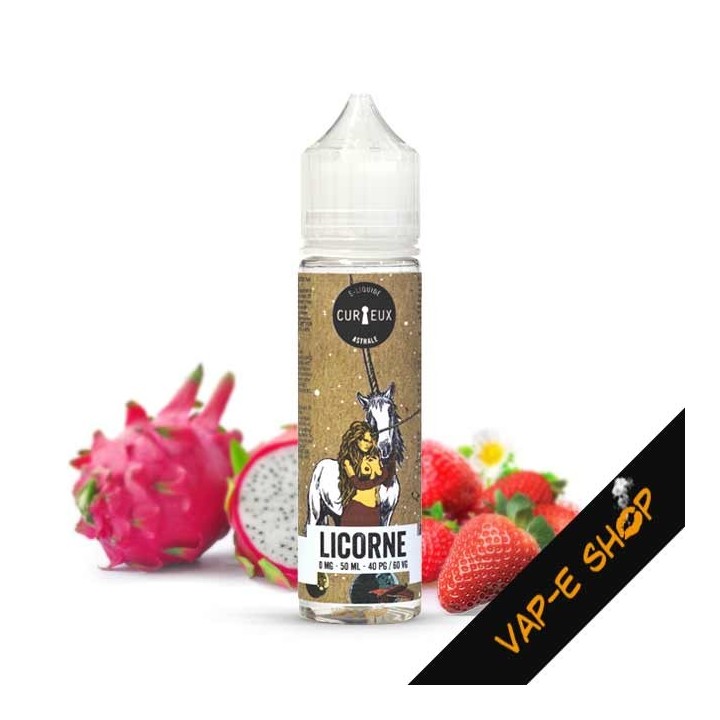 E liquide Licorne Edition Astrale - E-liquide Curieux - 50ml 