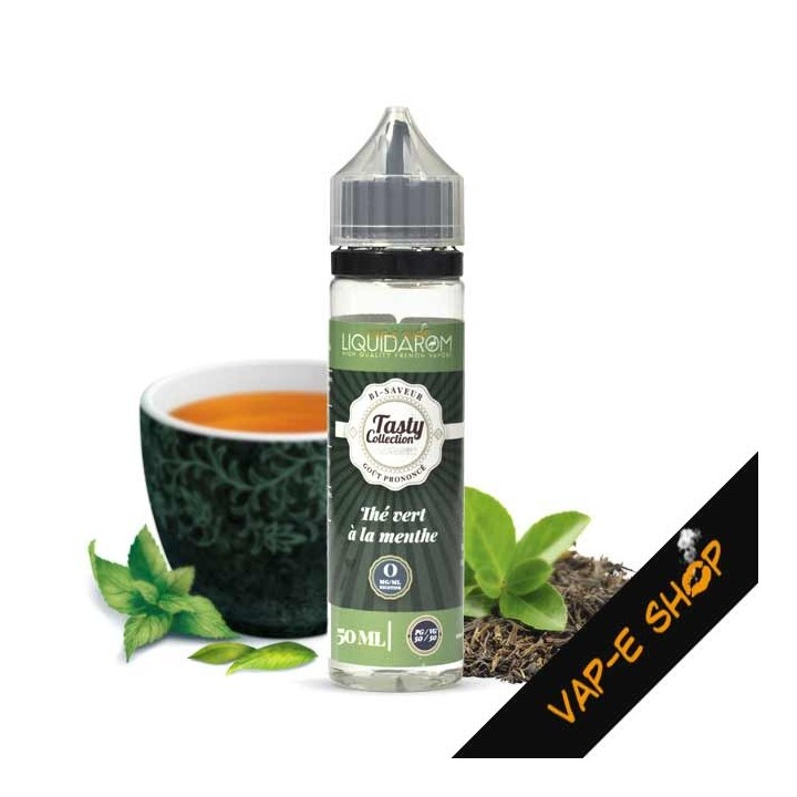 E liquide Thé Vert à la Menthe, LiquidArom - 50ml