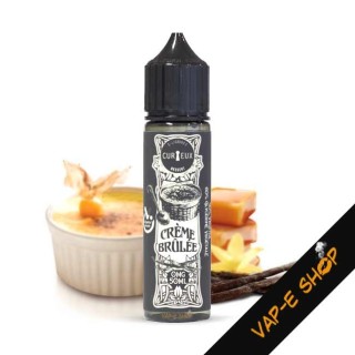 E liquide Crème Brûlée, Curieux - 50ml