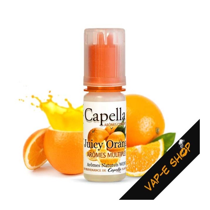 Arôme Juicy Orange, Concentré Capella Flavors - 10ml