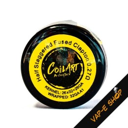 10 Prebuilt Coils 0.27 Ohm CoilArt