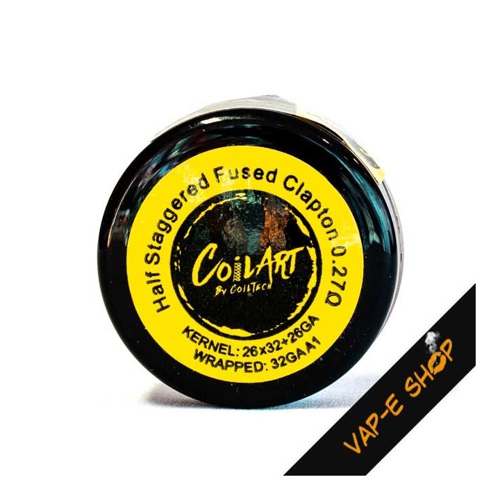 10 Prebuilt Coils 0.27 Ohm CoilArt