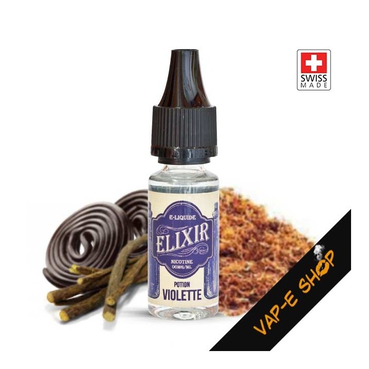 E liquide Elixir Potion Violette - 10 ml