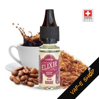 E liquide Suisse, Elixir Potion Rouge - 10ml