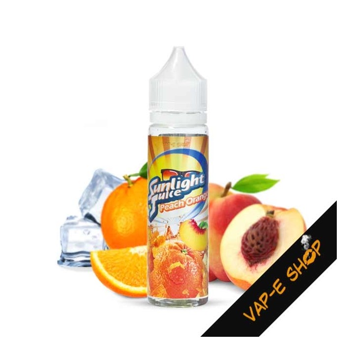 E liquide Peach Orange Sunlight Juice - 50ml
