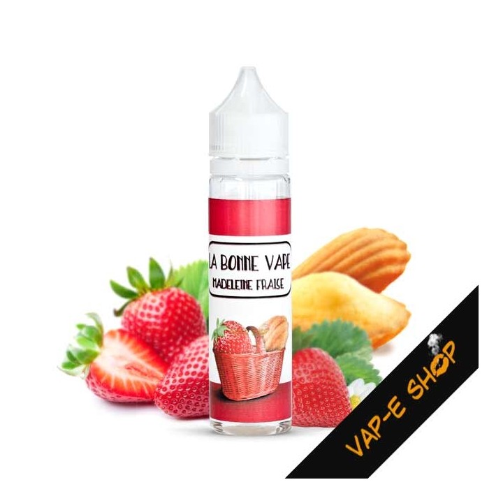 E liquide Madeleine Fraise La Bonne Vape 50ml