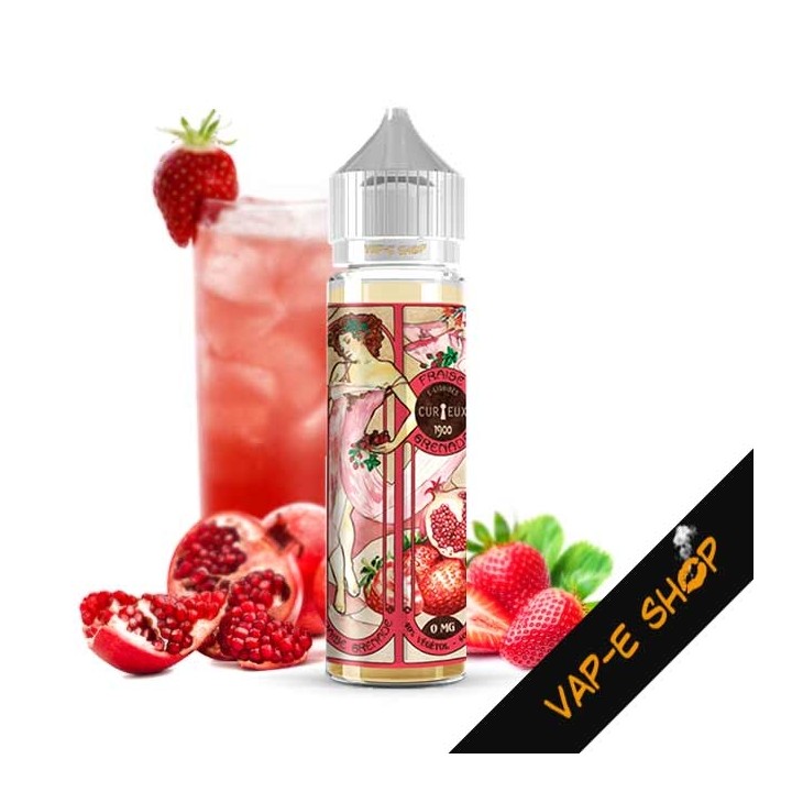 E liquide Fraise Grenade Curieux 1900 - 50ml
