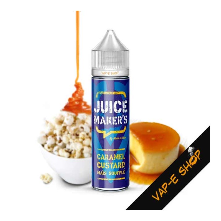 E liquide Caramel Custard Mais Soufflé, Juice Maker's - 50ml
