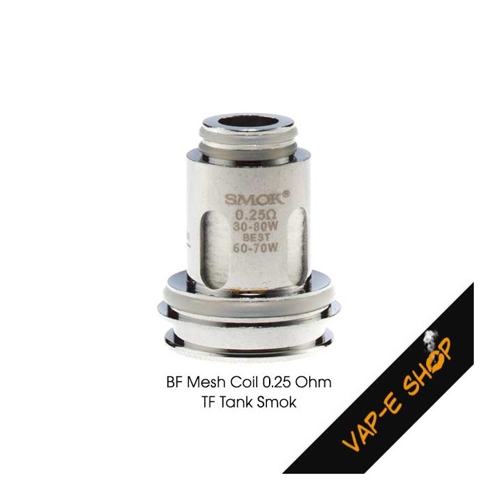 Résistance BF Mesh, Clearomiseur TF Tank Smok