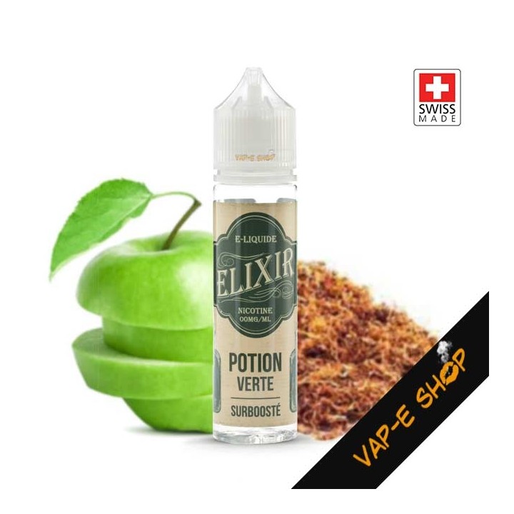 E liquide Suisse Elixir Potion Verte 50ml
