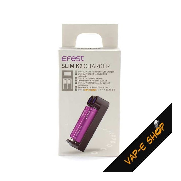 Chargeur Double Accus Efest Slim K2