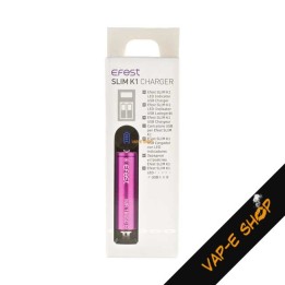 Chargeur Efest Slim K1, Simple accu