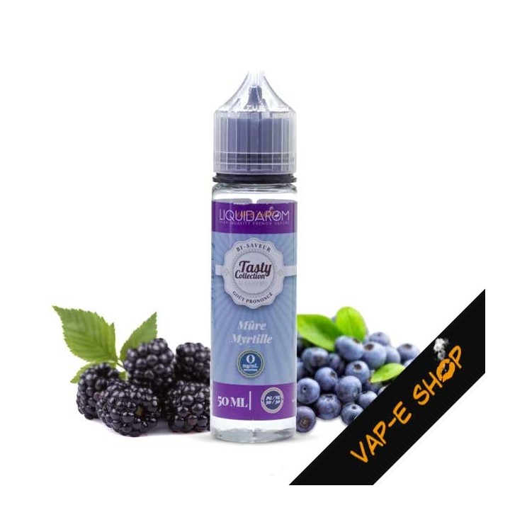 E liquide Mûre Myrtille LiquidArom - 50ml