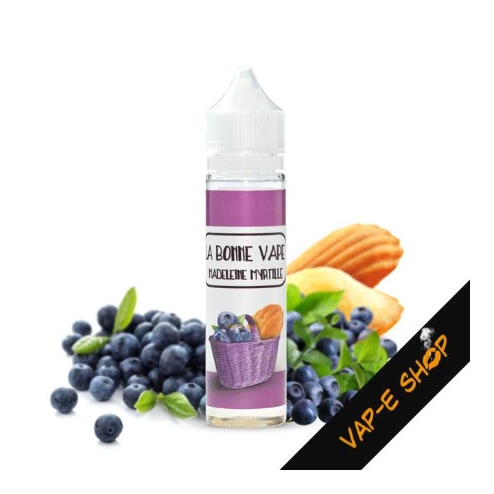Madeleine Myrtille la Bonne Vape - 50ml