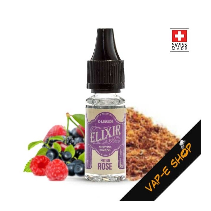 Potion Rose Elixir 10ml E liquide Suisse