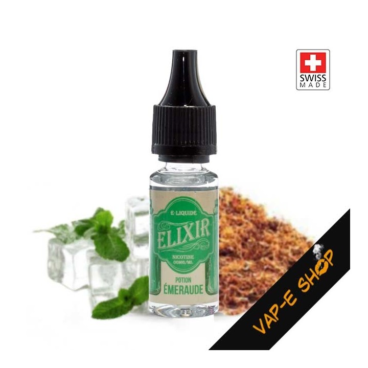 Potion Emeraude Elixir - E liquide Suisse - 10ml