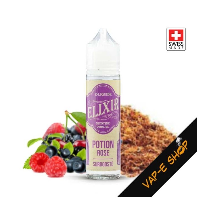 E liquide Suisse Elixir Potion Rose 50ml