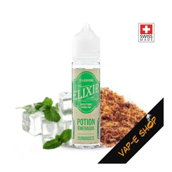 E liquide Suisse, Potion Émeraude Elixir - 50ml