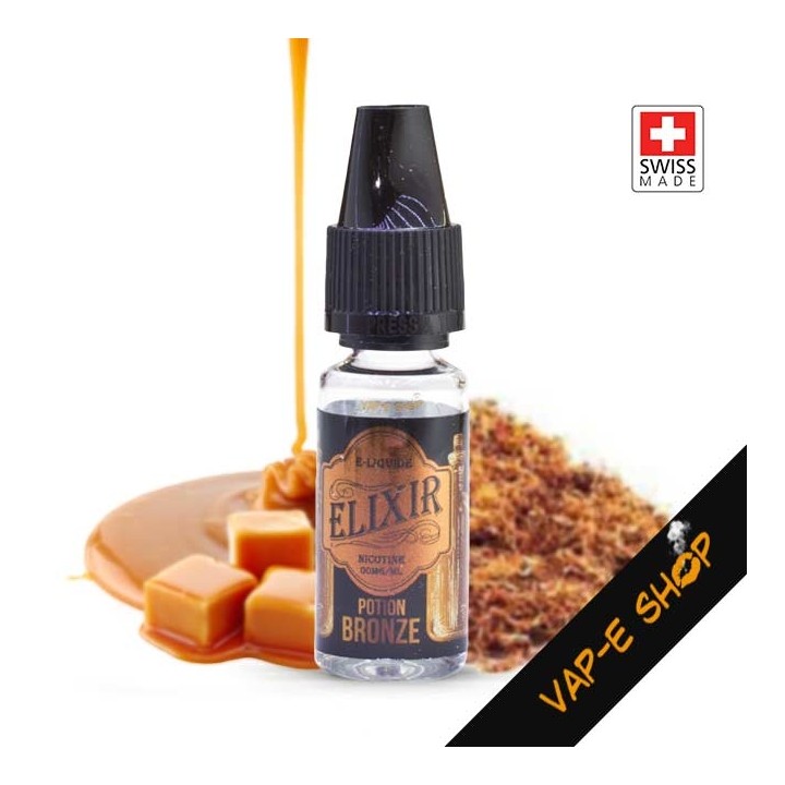 E liquide Suisse - Potion Bronze - Elixir - 10ml