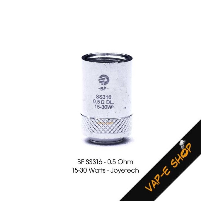 Résistance BF SS316 0.5Ohm - Joyetech