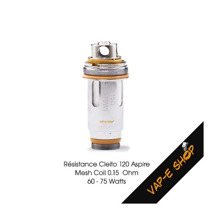 Cleito 120 Mesh Coil 0.15 Ohm
