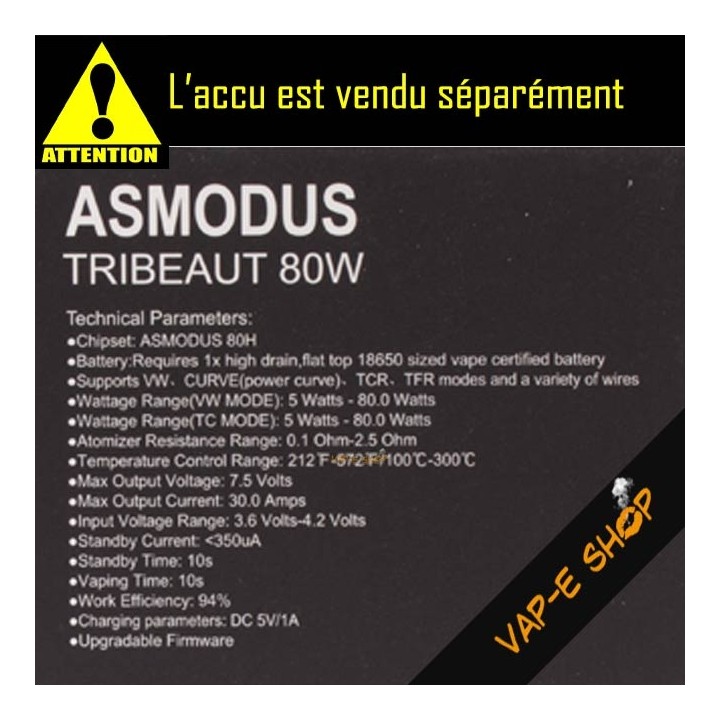 Box Tribeaut 80W Asmodus