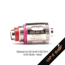 Résistance GS Air M - Eleaf - 0.35 Ohm