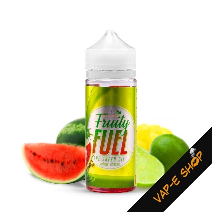 The Green Oil, Fruity Fuel, Pastèque Citron Vert - 100ml