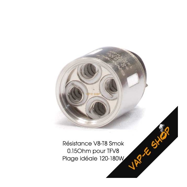 Résistance V8-T8 Smok compatible TFV8