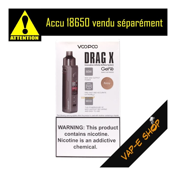 Pack Kit Drag X Voopoo