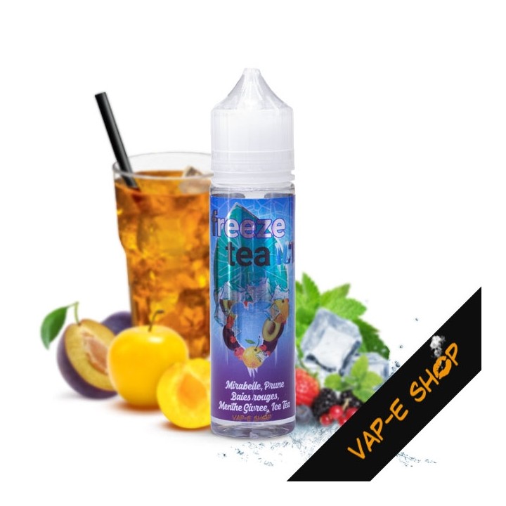 Freeze Tea Ice - Mirabelle Prune Baies Rouges Menthe Givrée - 50ml